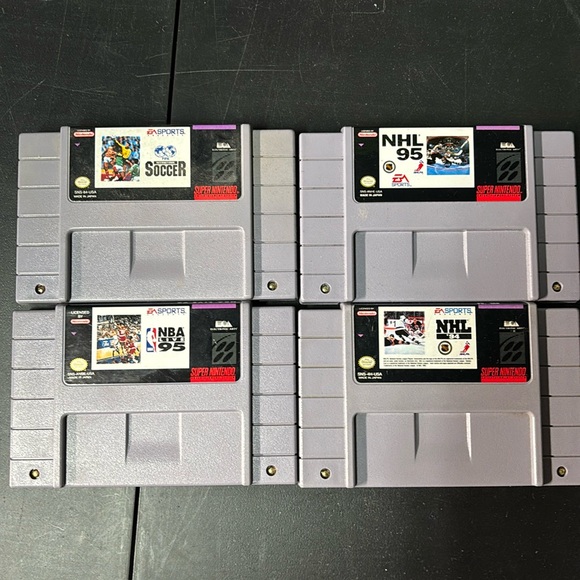 Super Nintendo sports video games! NHL 94!!! - Picture 1 of 2
